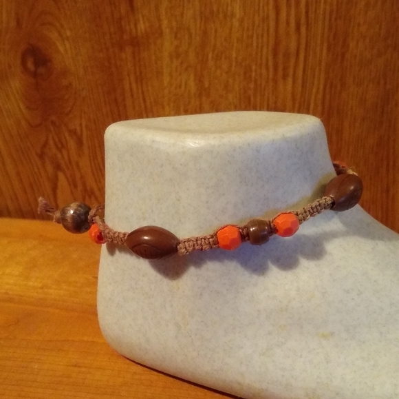 Hand Crafted Jewelry - *Hemp anklet